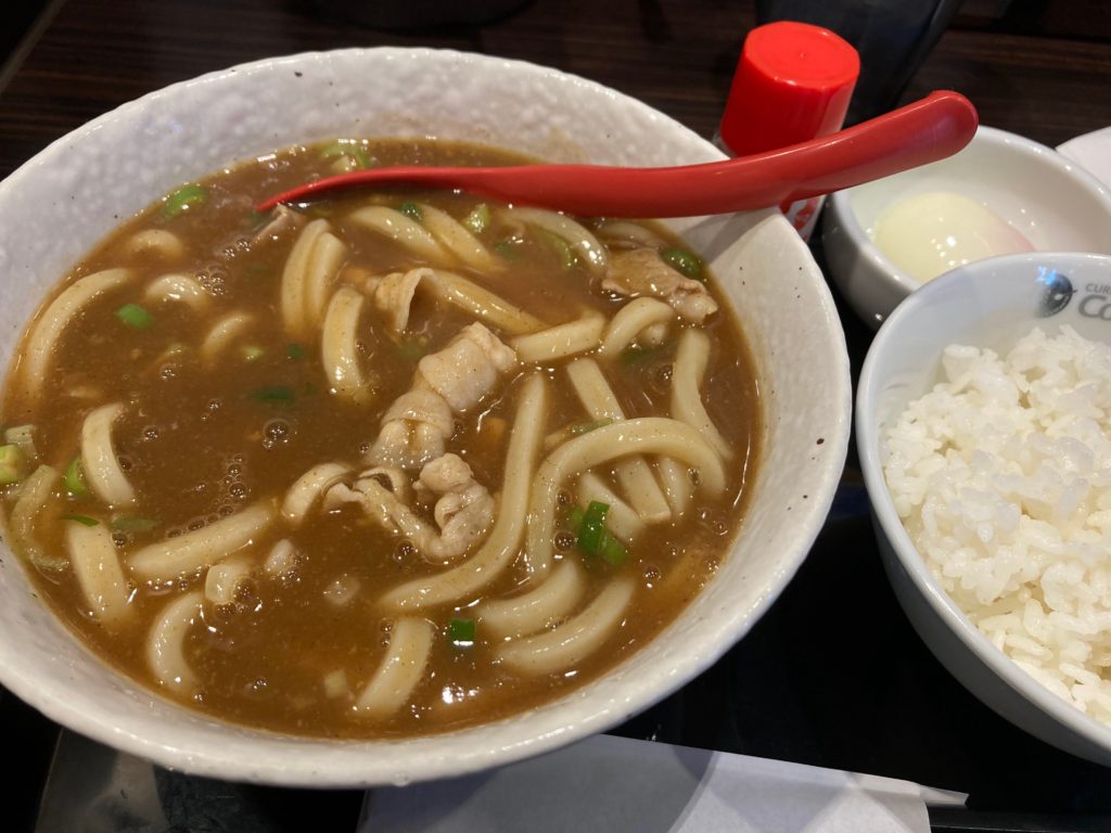 ココイチのカレーうどん