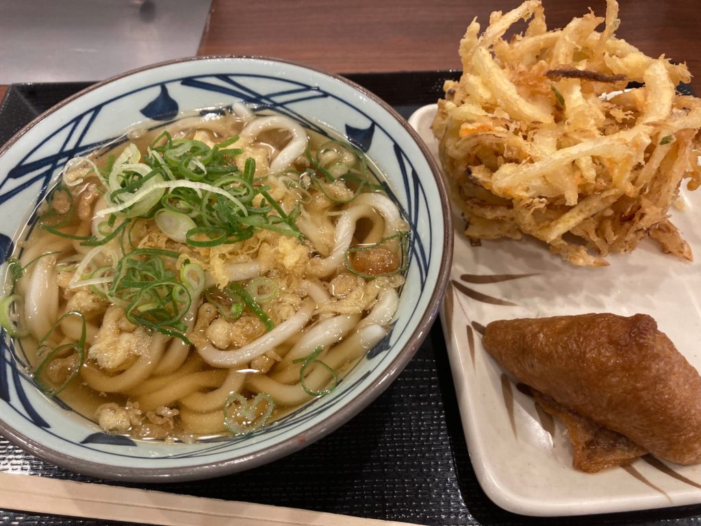 丸亀製麺　610円