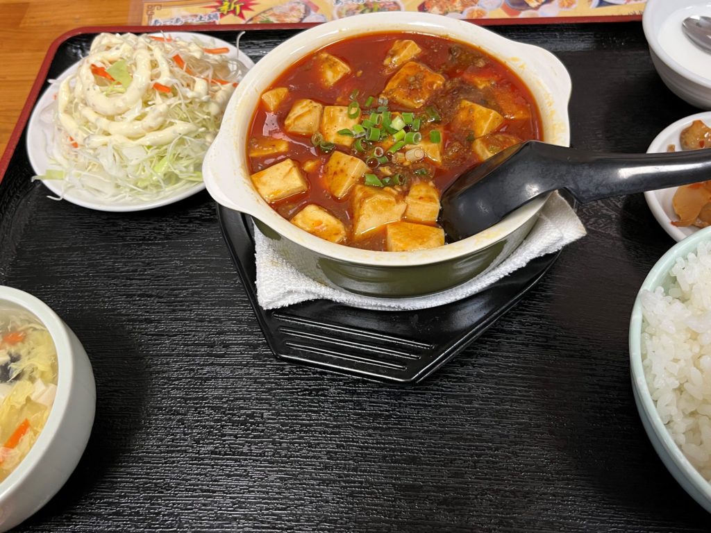 中華料理　鉄人の麻婆豆腐を食べてきた