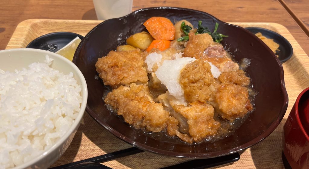 大戸屋のチキンかあさん煮