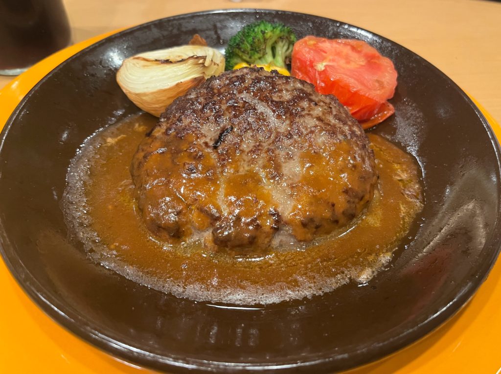 ジョナサンのハンバーグ