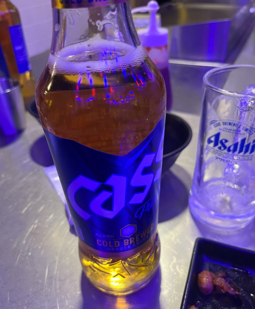 韓国ビール　CASSビール