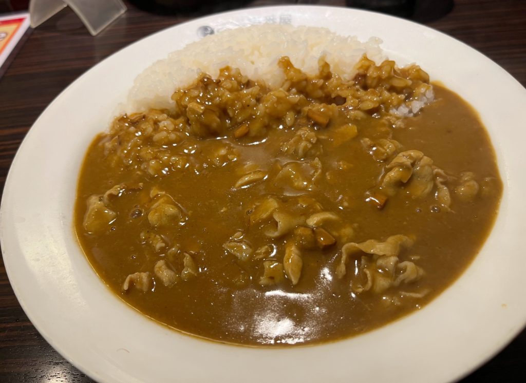 ココイチのカレー　豚ｼｬﾌﾞｶﾚｰ