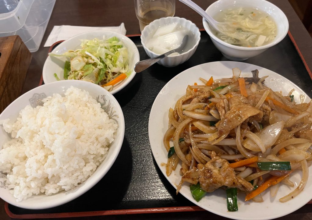 豚生姜焼き定食